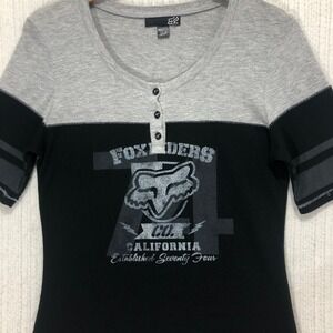 Fox Riders‎ California Established Seventy Four Graphic Top Short Sleeve M